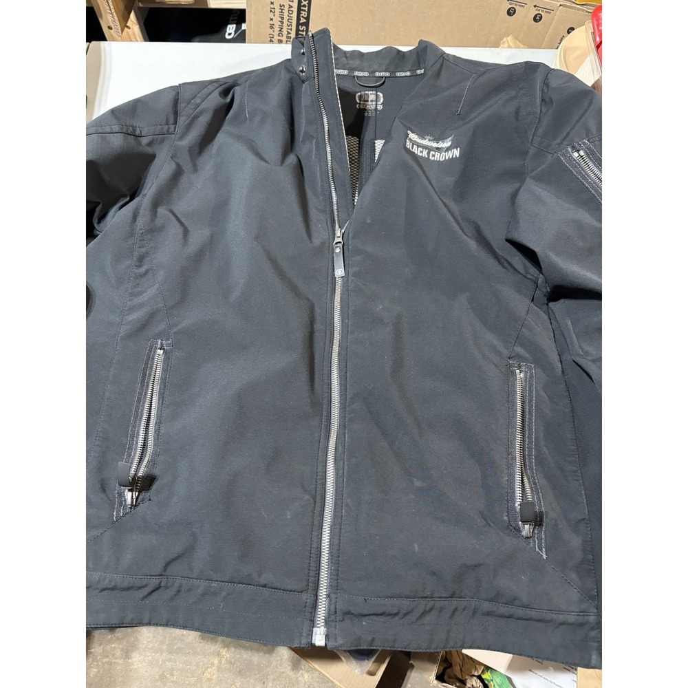 Ogio Budweiser Black Crown Beer XL Employee Full Zip Jacket‎